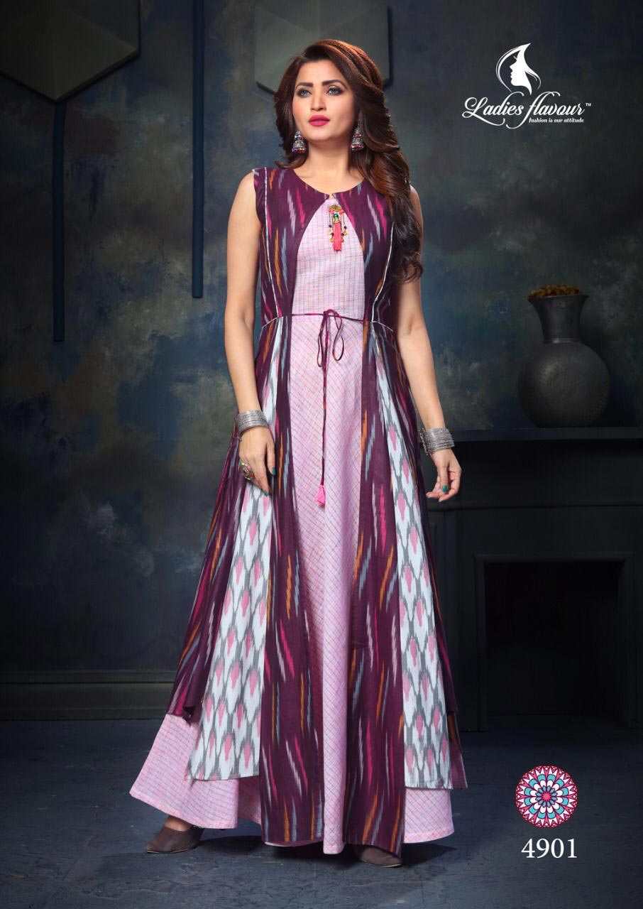 Ram-Leela Vol-4 Ladies Flavour ikkat Cotton Kurti Ram-Leela Vol-4 Ladies Flavour ikkat Cotton Kurti